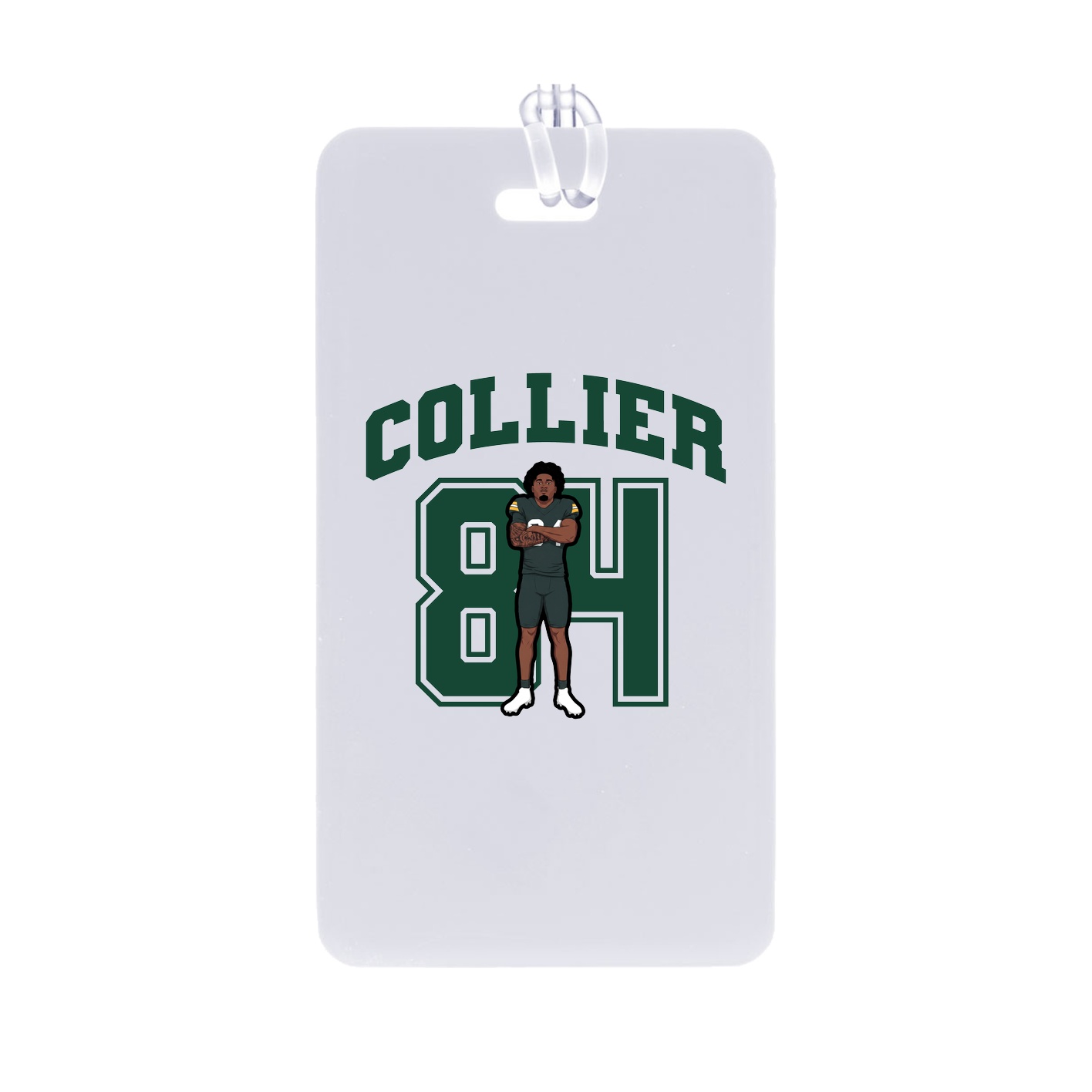 Bag Tag — Number in Classic