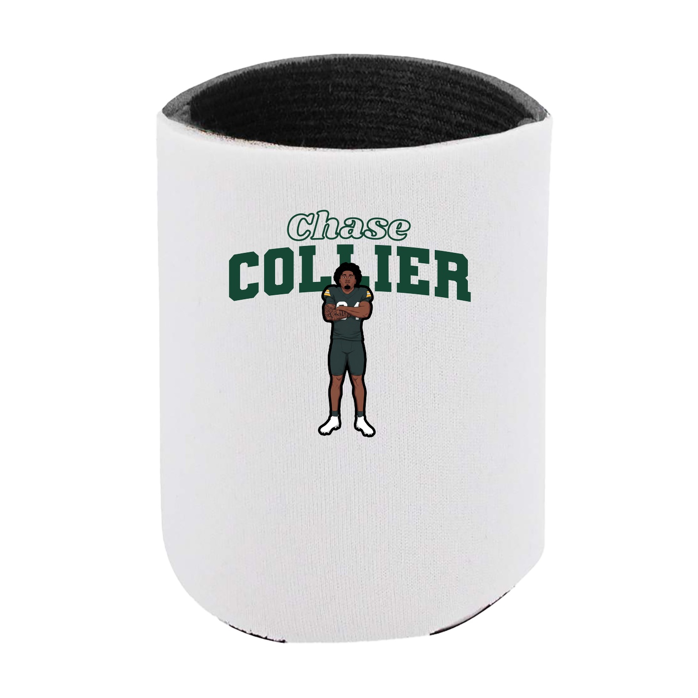 Can Holder — Name Arch in White