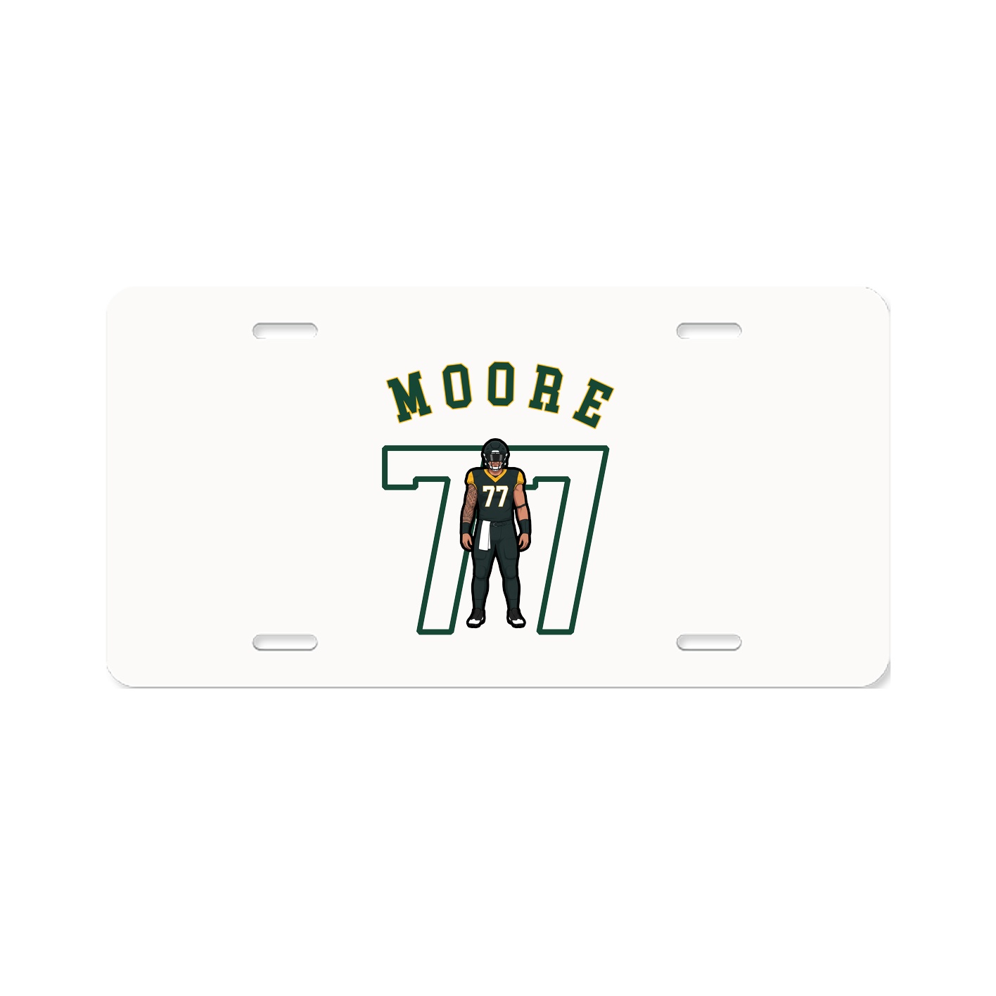 License Plate — Shirsey Arch in Classic