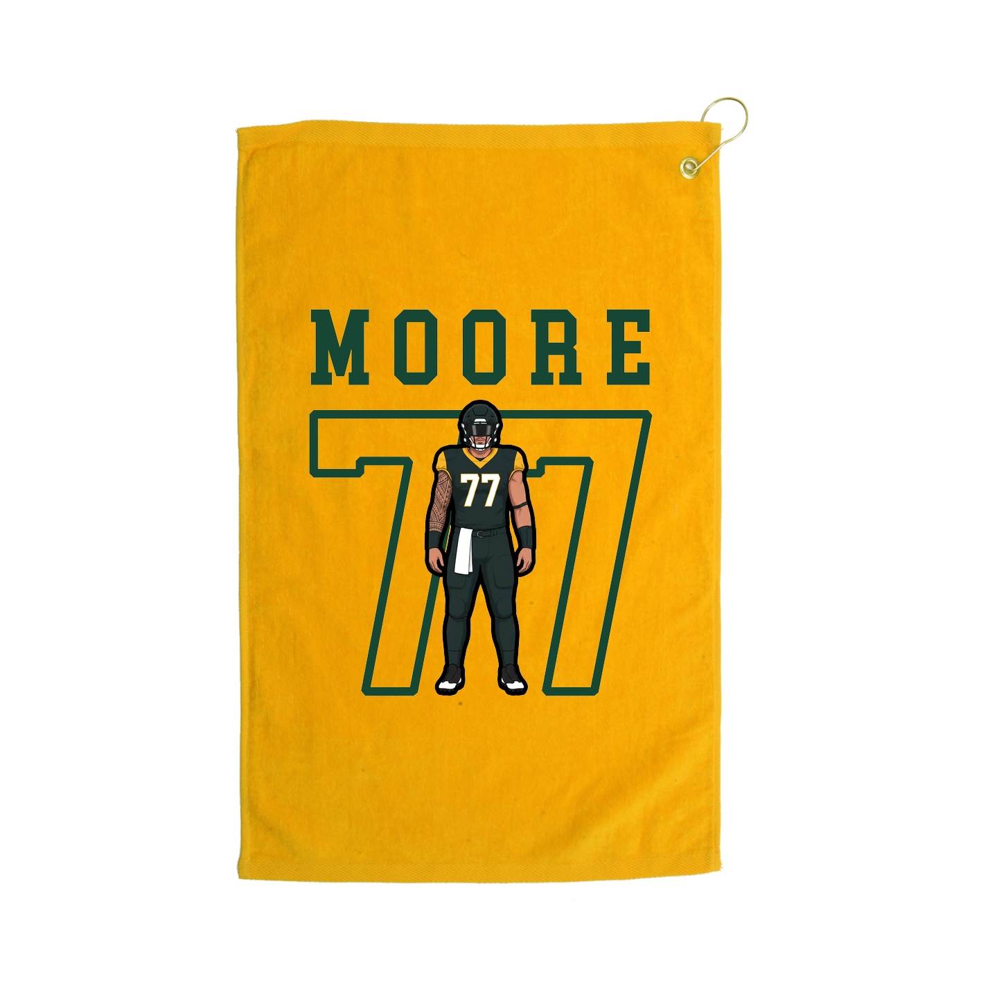 Golf Towel — Shirsey in Gold