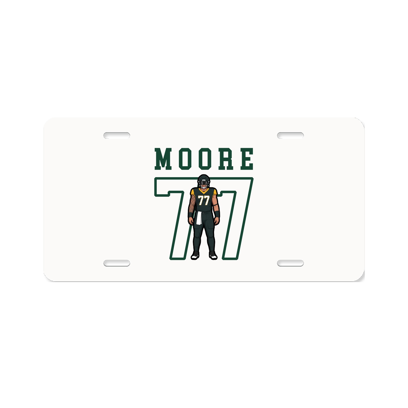License Plate — Shirsey in Classic