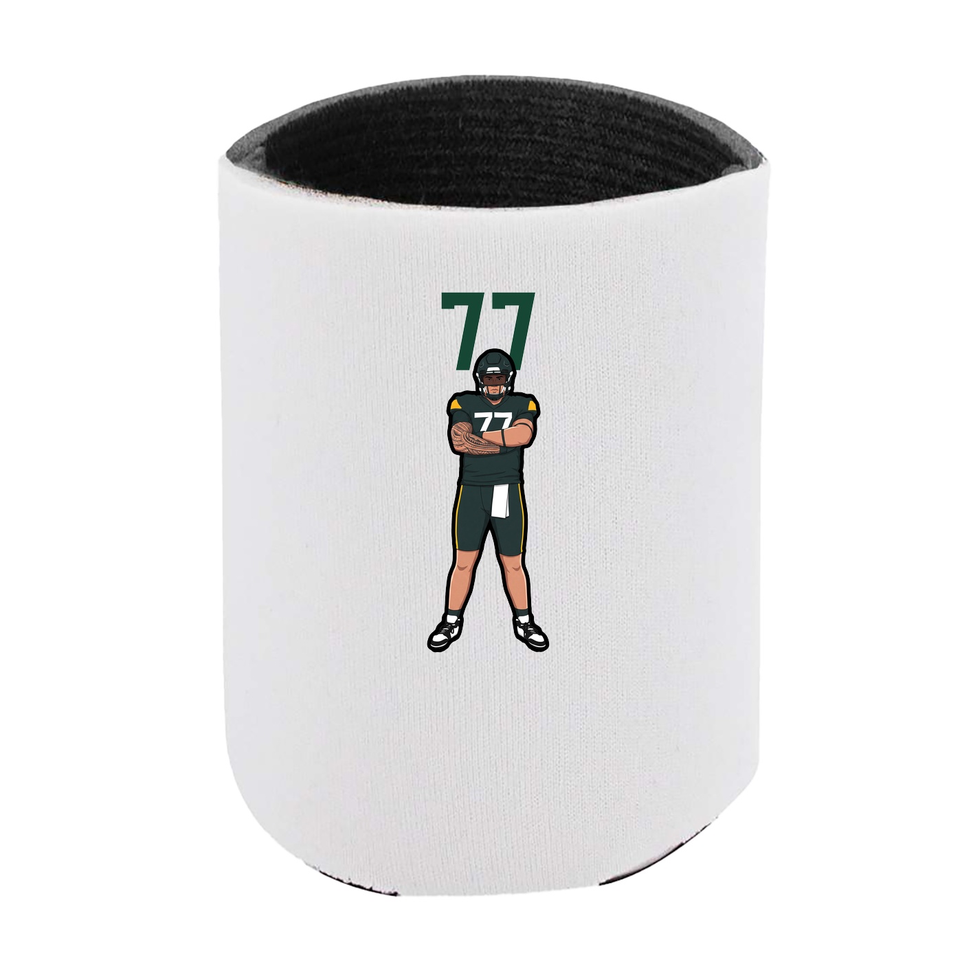Can Holder — Number Top in White