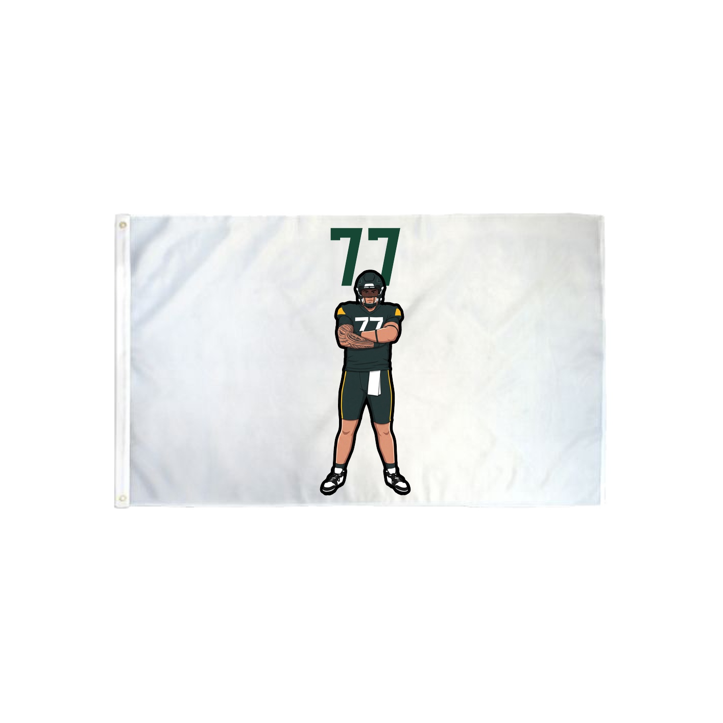 3x5 Flag — Number Top in Classic