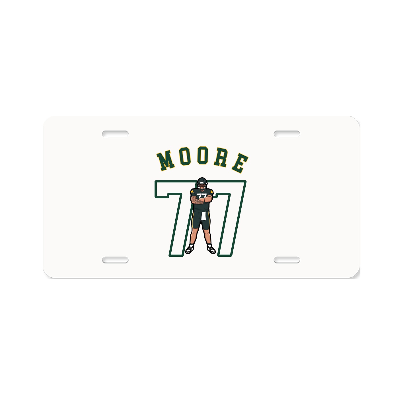 License Plate — Shirsey Arch in Classic