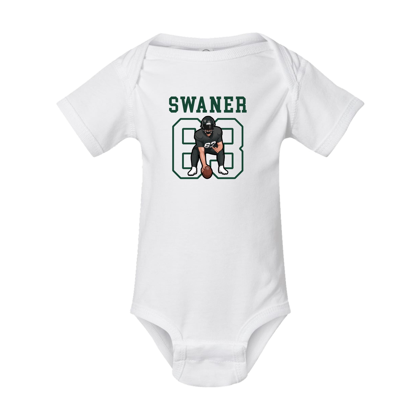 Baby Onesie — Shirsey in White
