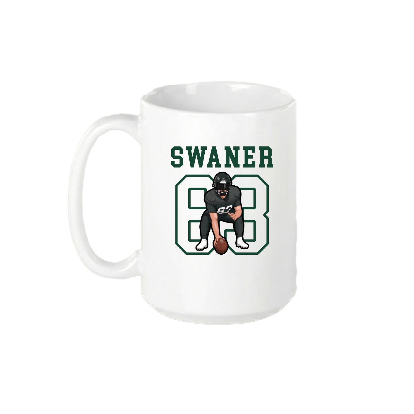 15oz Coffee Mug — Shirsey in White