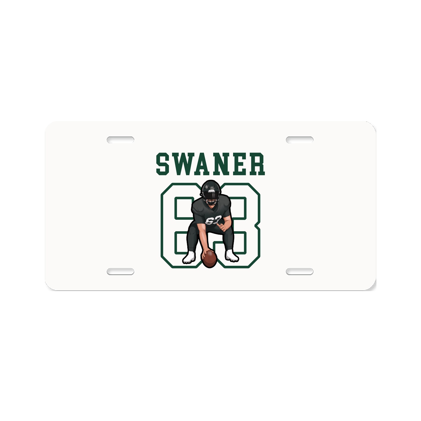 License Plate — Shirsey in Classic