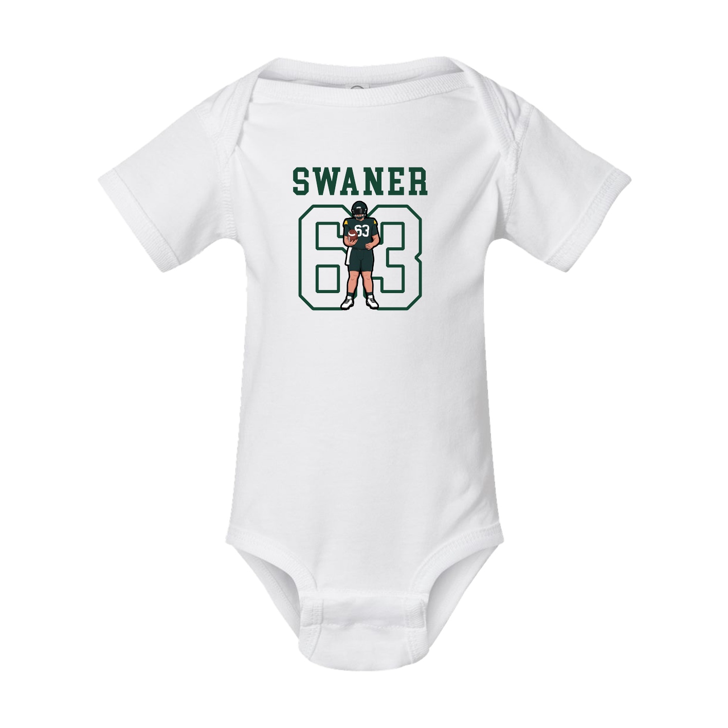 Baby Onesie — Shirsey in White