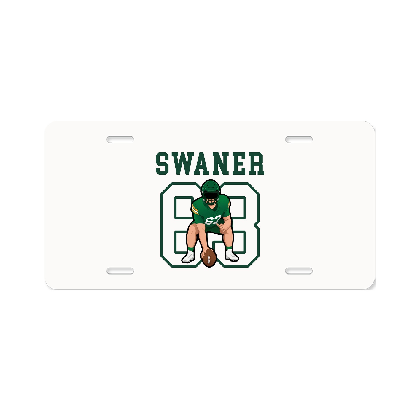 License Plate — Shirsey in Classic