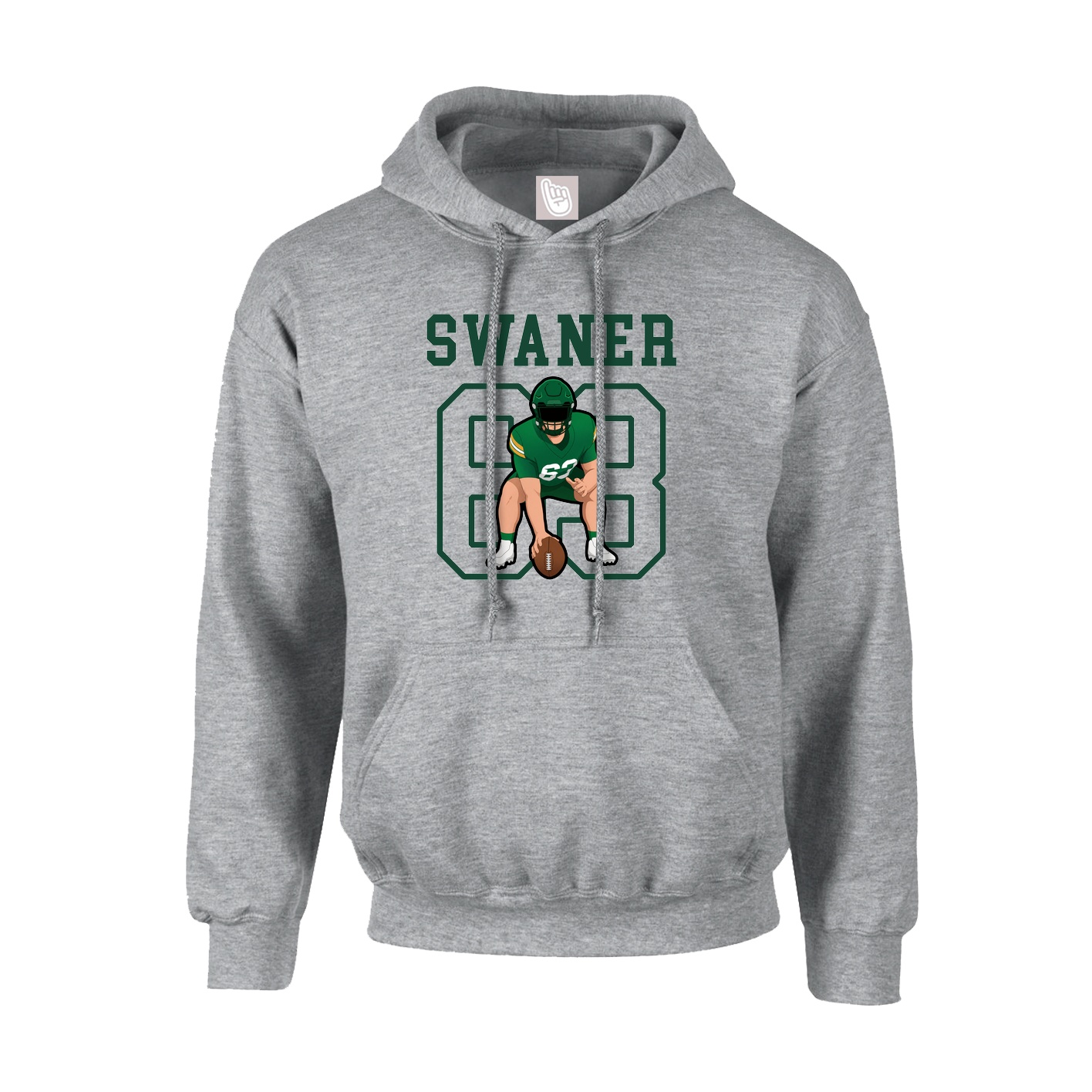 Youth Hoodie — Shirsey in Grey