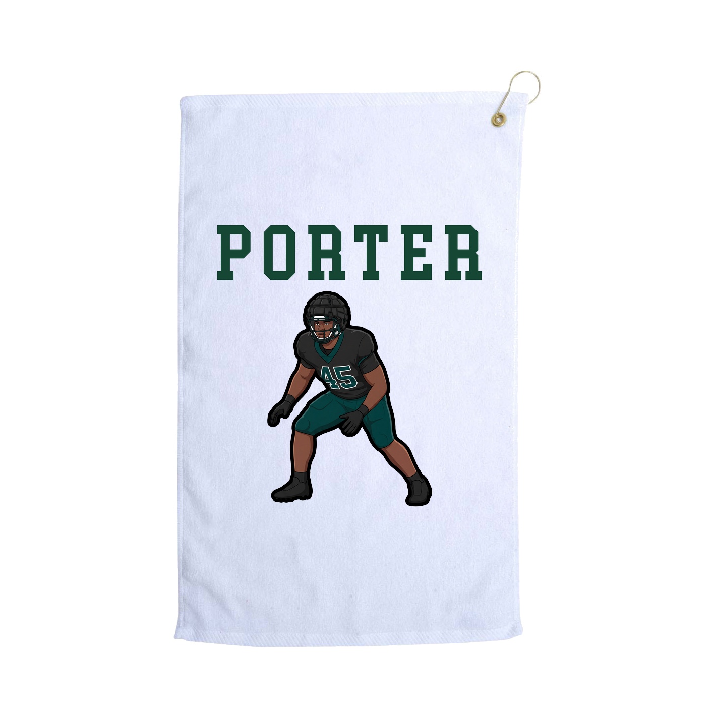 Golf Towel — Shirsey in White