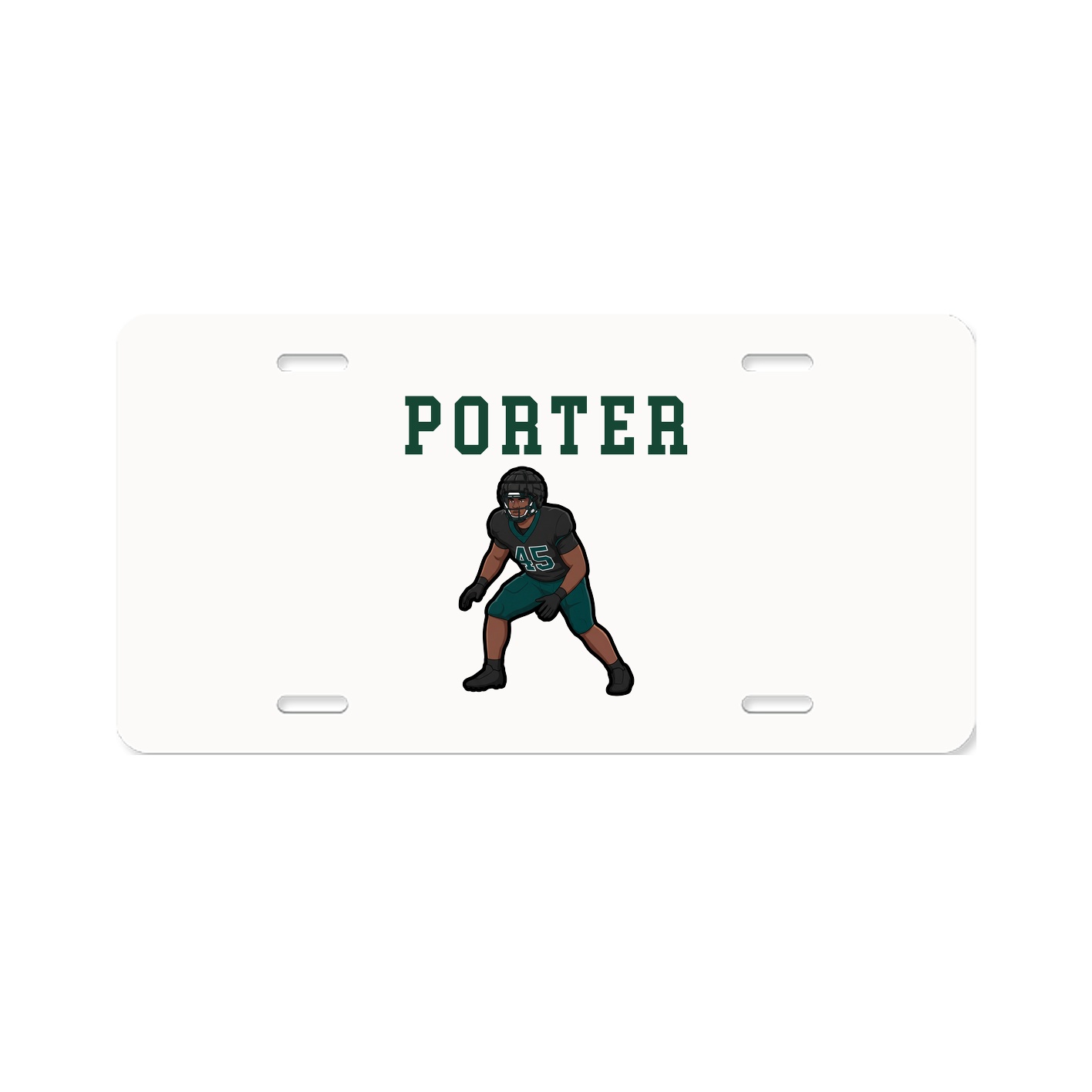 License Plate — Shirsey in Classic
