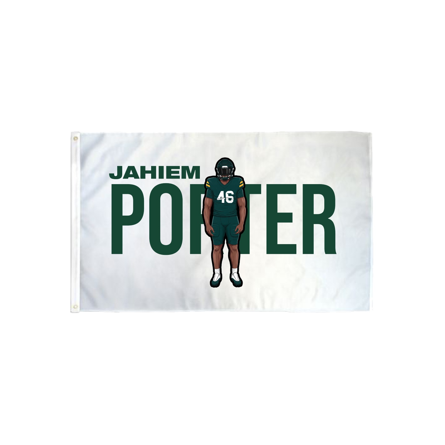 3x5 Flag — Player Name in Classic
