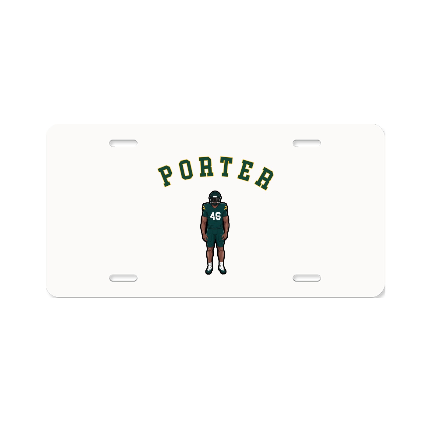 License Plate — Shirsey Arch in Classic