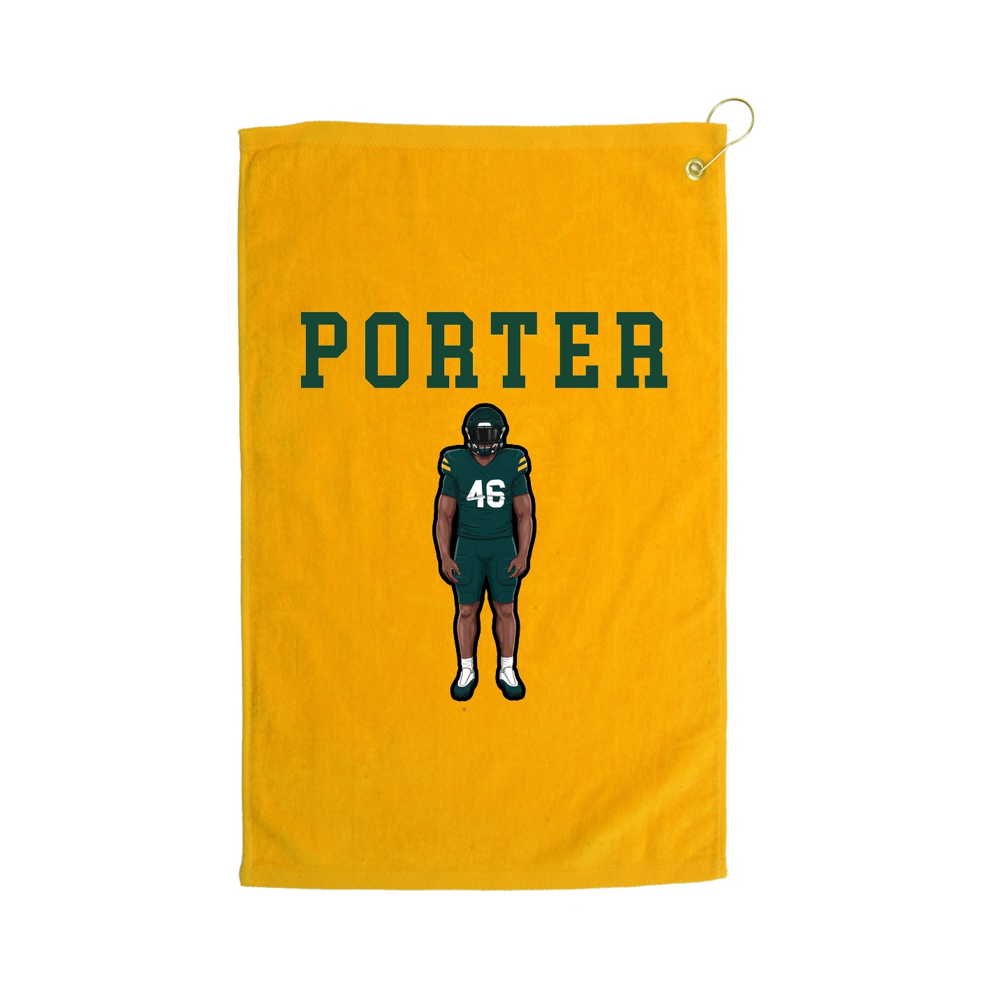 Golf Towel — Shirsey in Gold