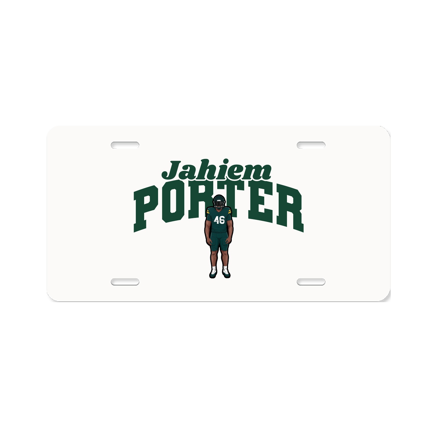 License Plate — Signature Arch in Classic