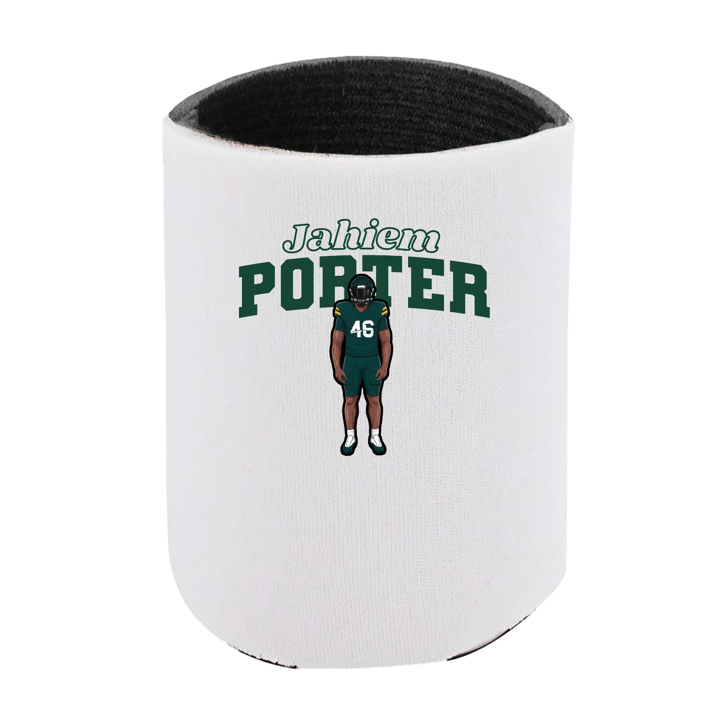 Can Holder — Name Arch in White
