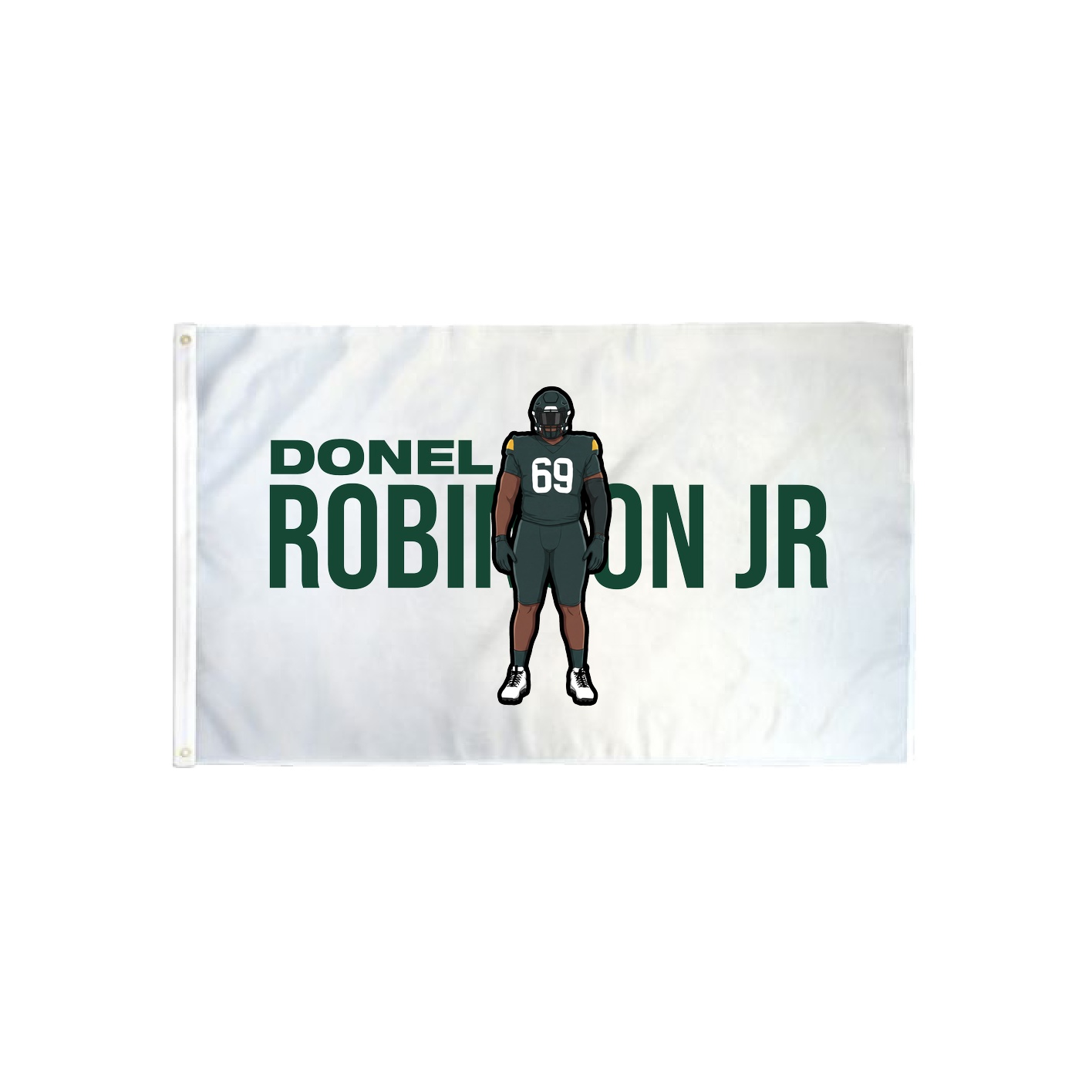 3x5 Flag — Player Name in Classic