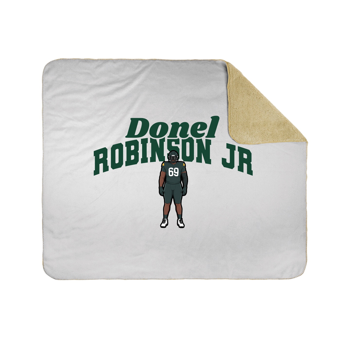 Throw Blanket — Signature Arch in White