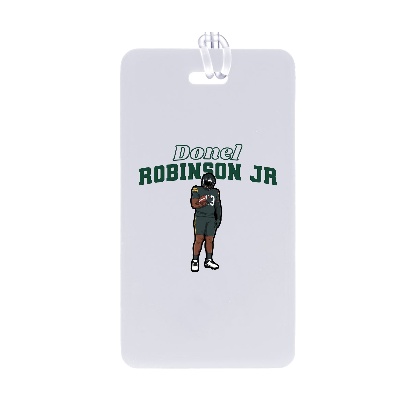 Bag Tag — Name Arch in Classic