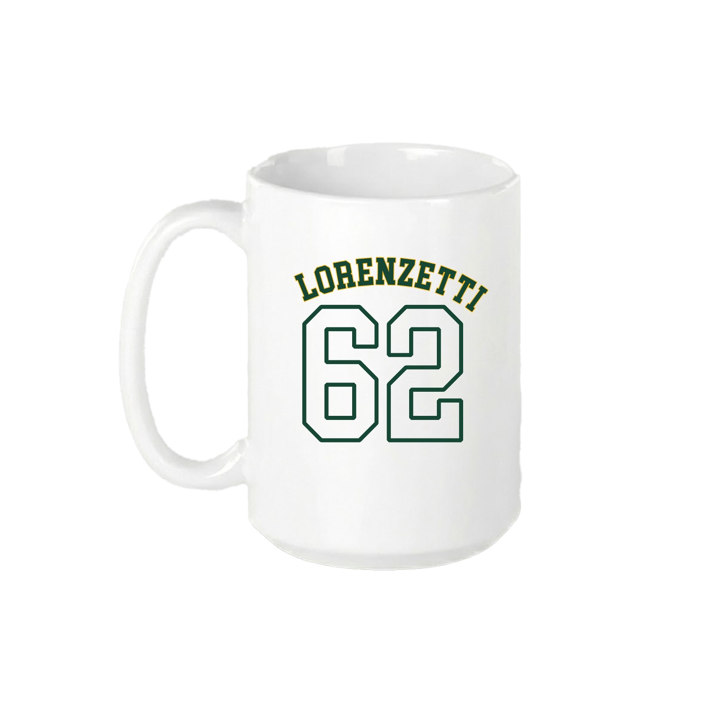 15oz Coffee Mug — Shirsey Arch in White