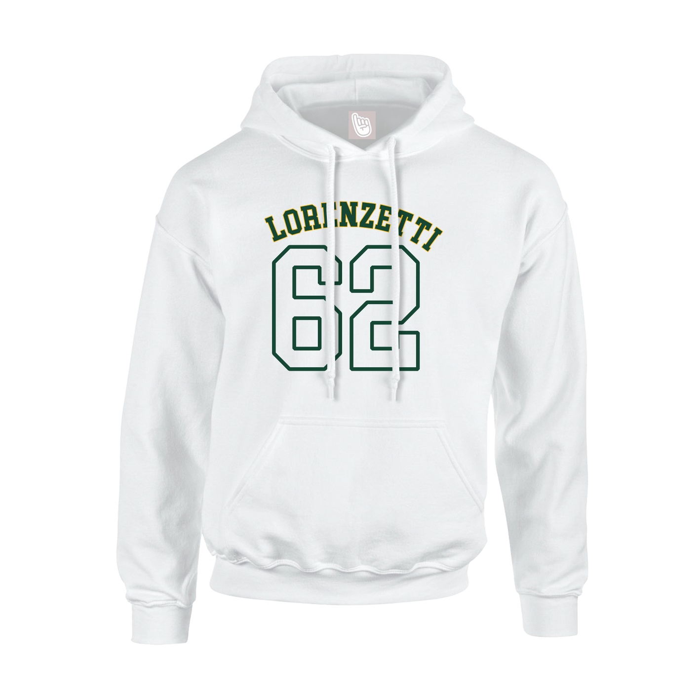 Hoodie — Shirsey Arch in White