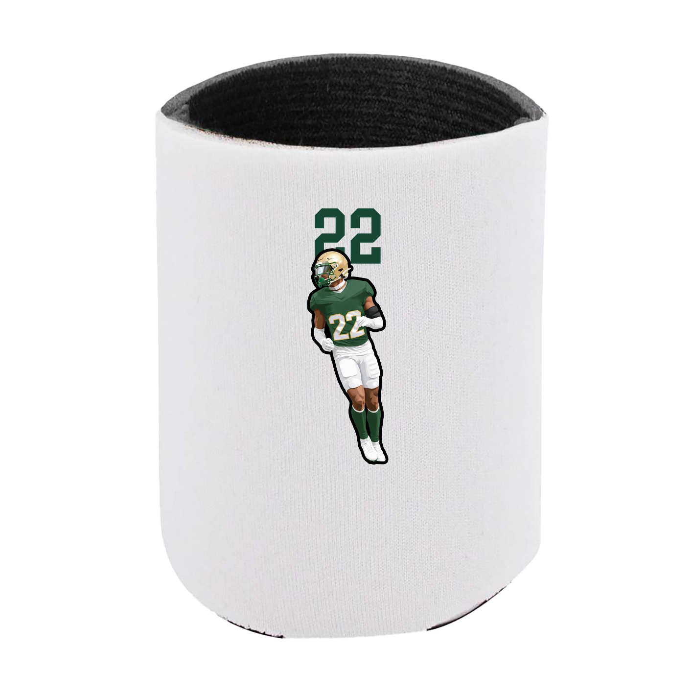 Can Holder — Number Top in White