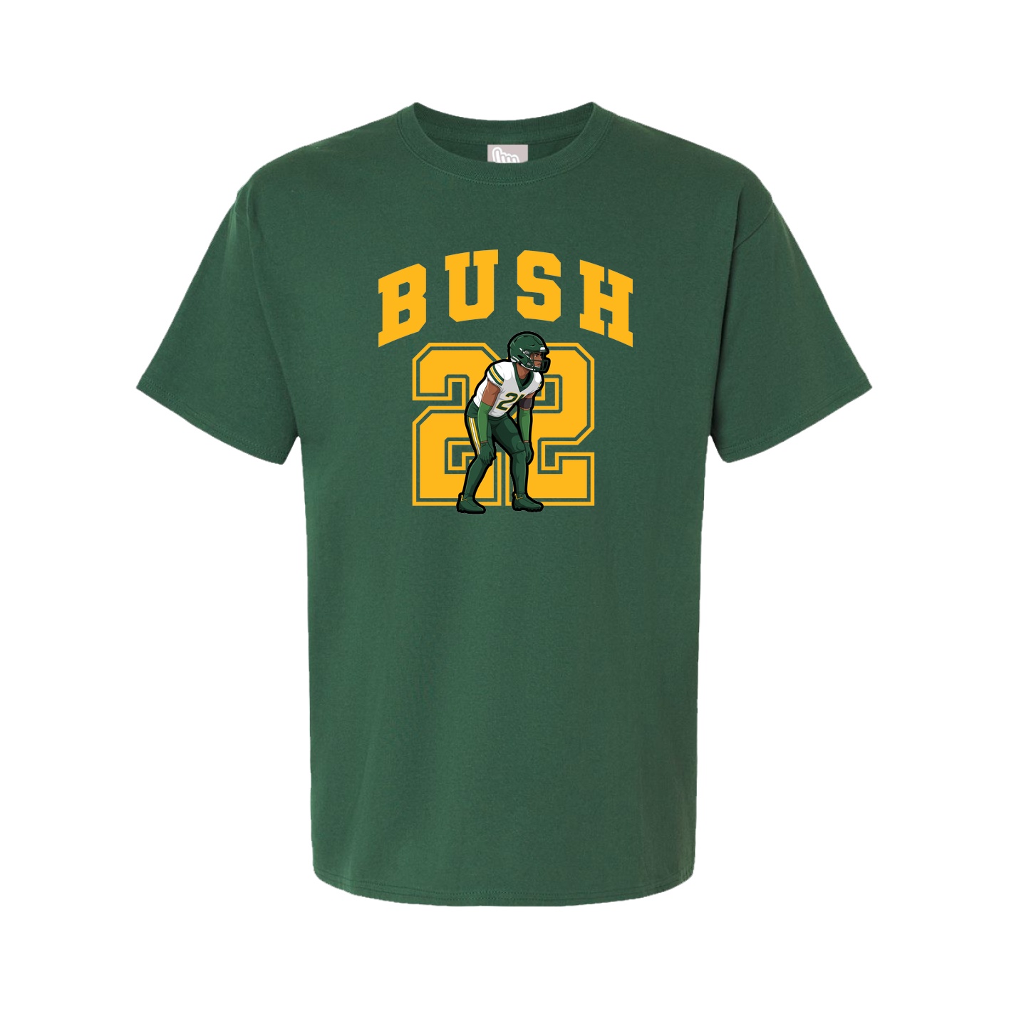 Tee — Number in Green