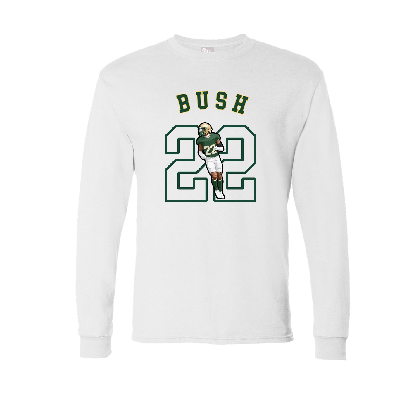 Long Sleeve Tee — Shirsey Arch in White