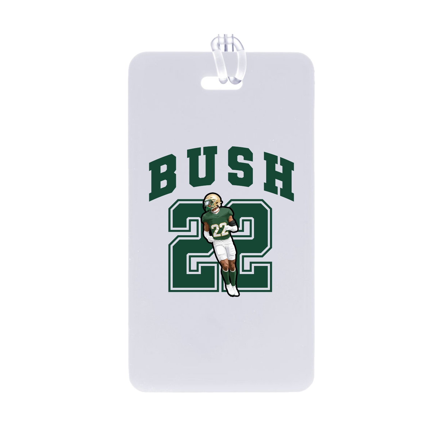 Bag Tag — Number in Classic