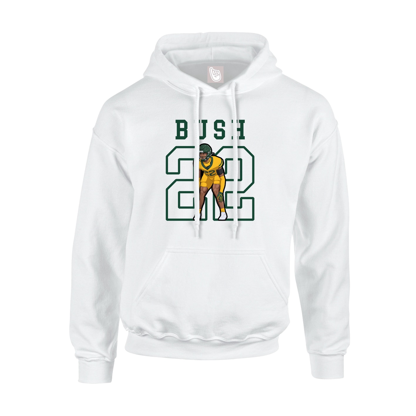 Youth Hoodie — Shirsey in White