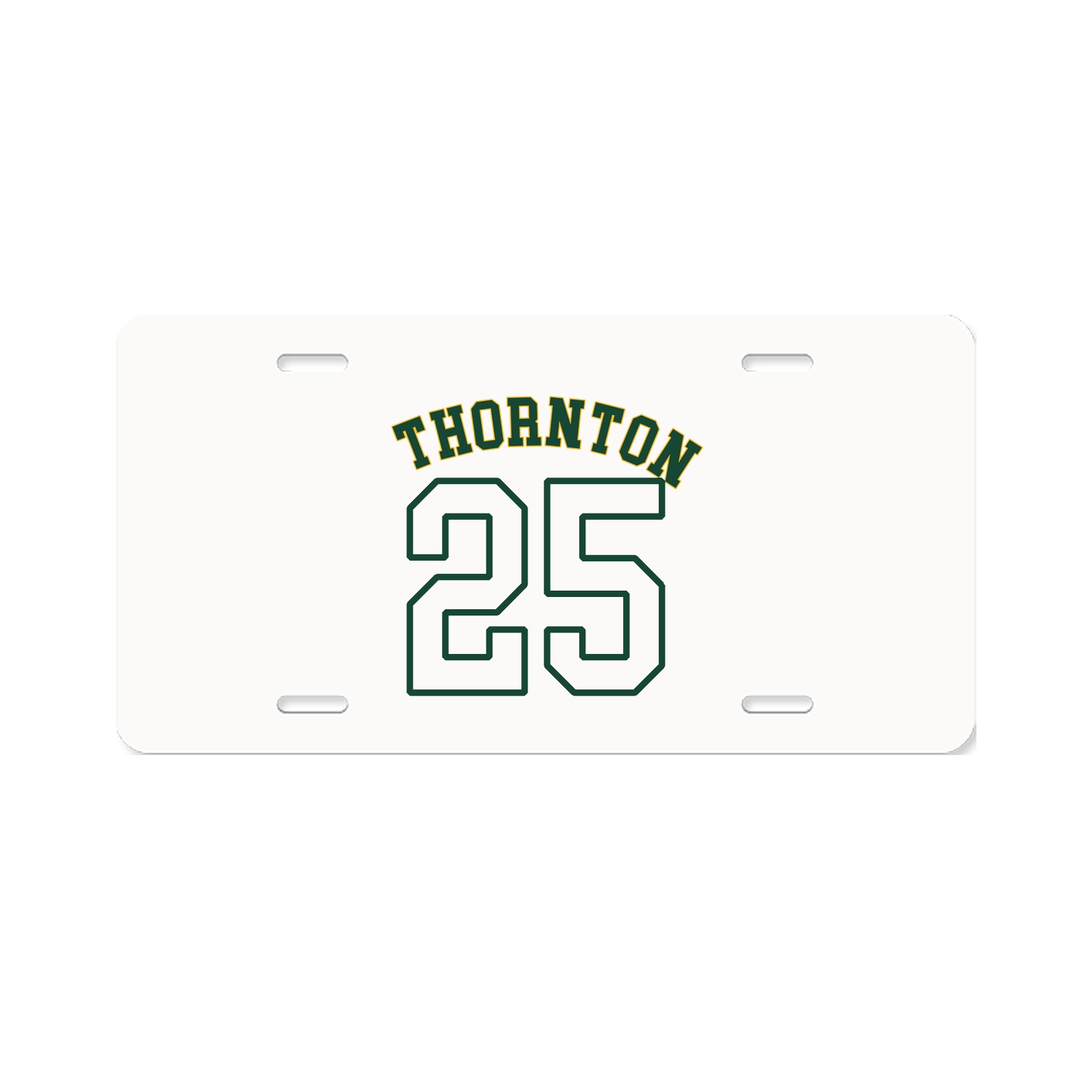 License Plate — Shirsey Arch in Classic