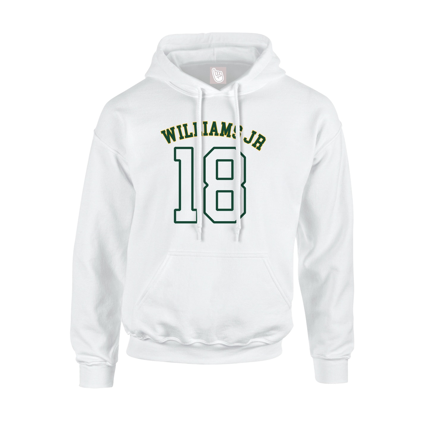 Hoodie — Shirsey Arch in White