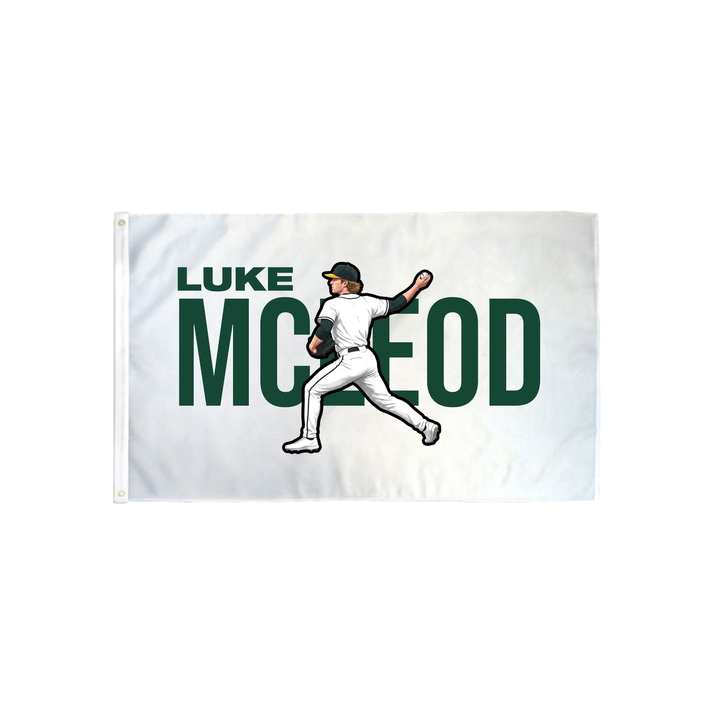3x5 Flag — Player Name in Classic