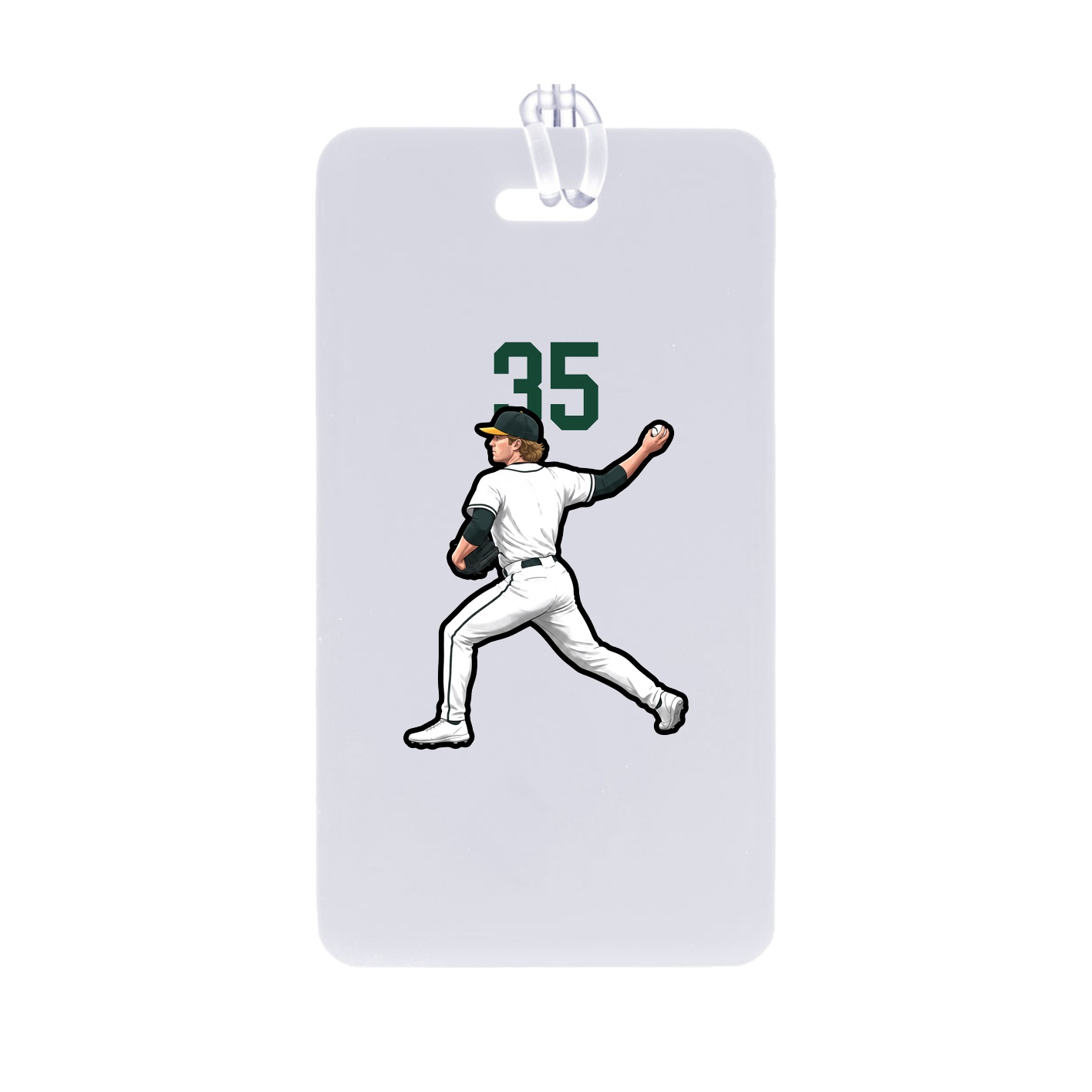 Bag Tag — Number Top in Classic