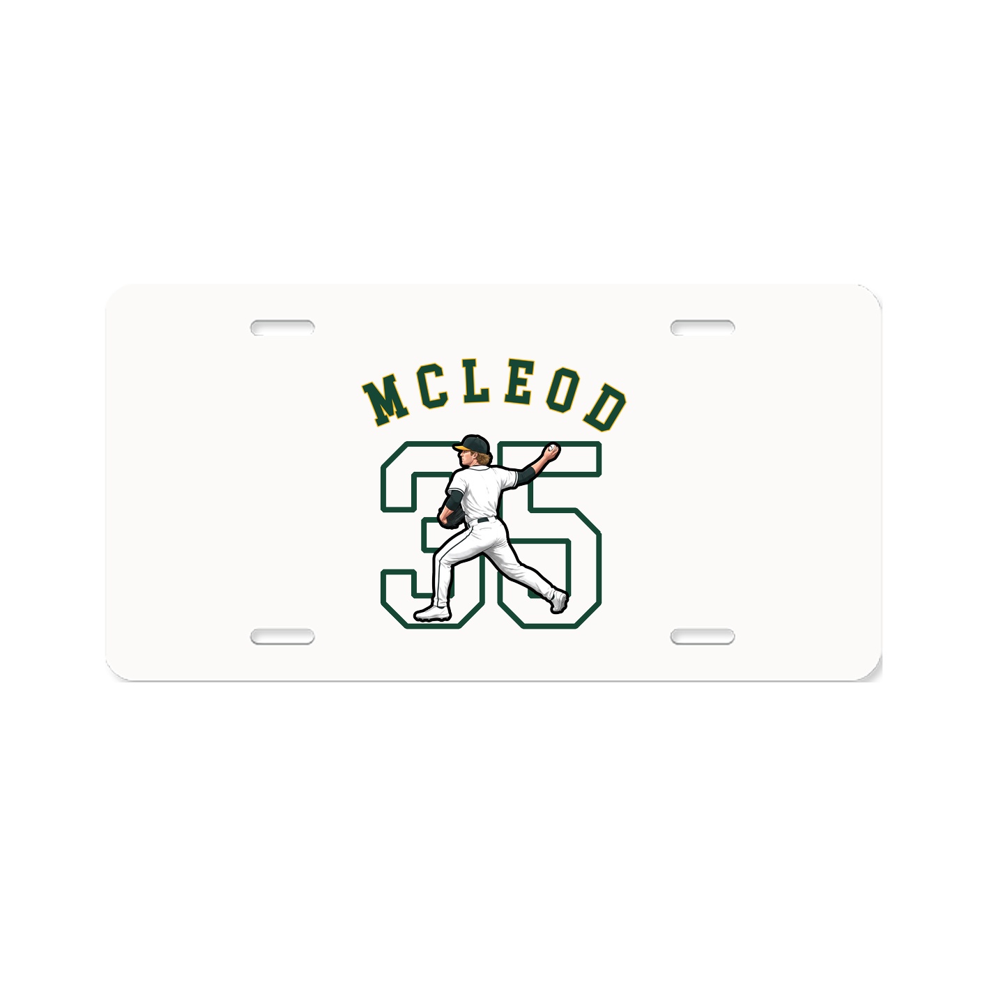 License Plate — Shirsey Arch in Classic