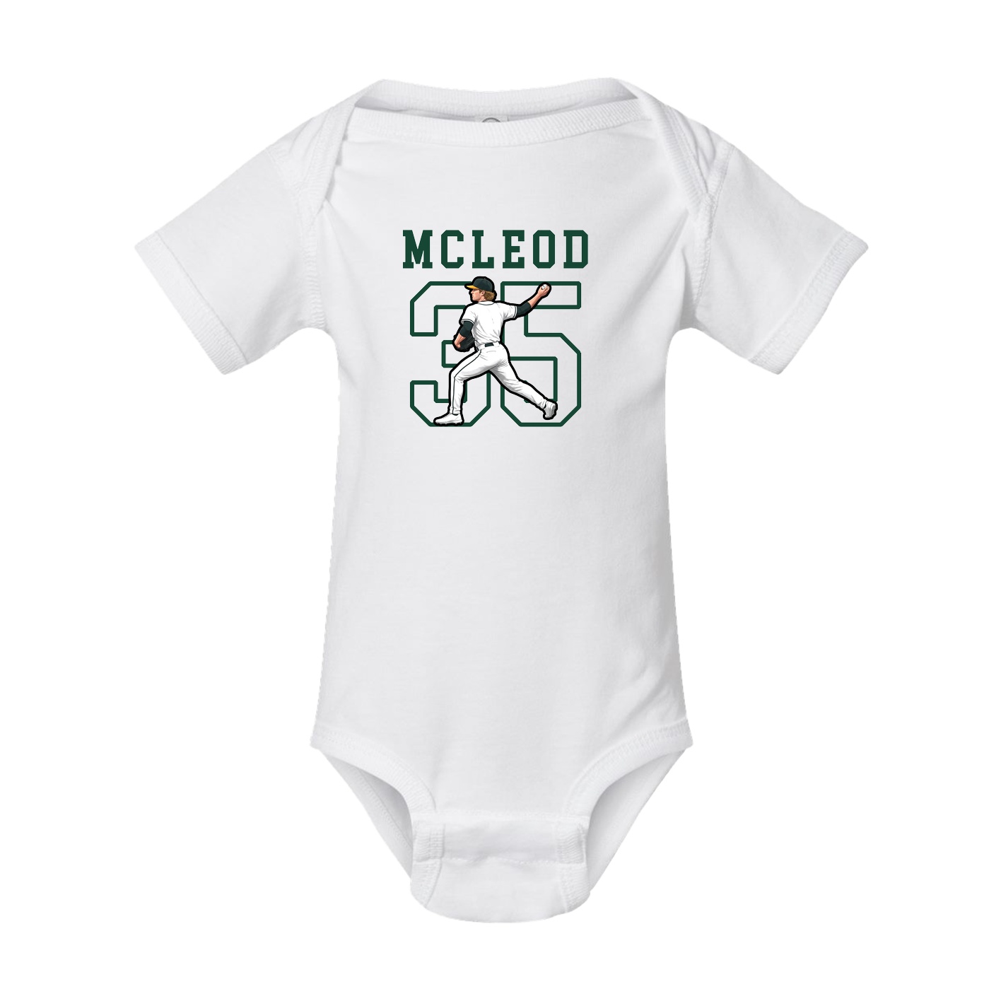 Baby Onesie — Shirsey in White
