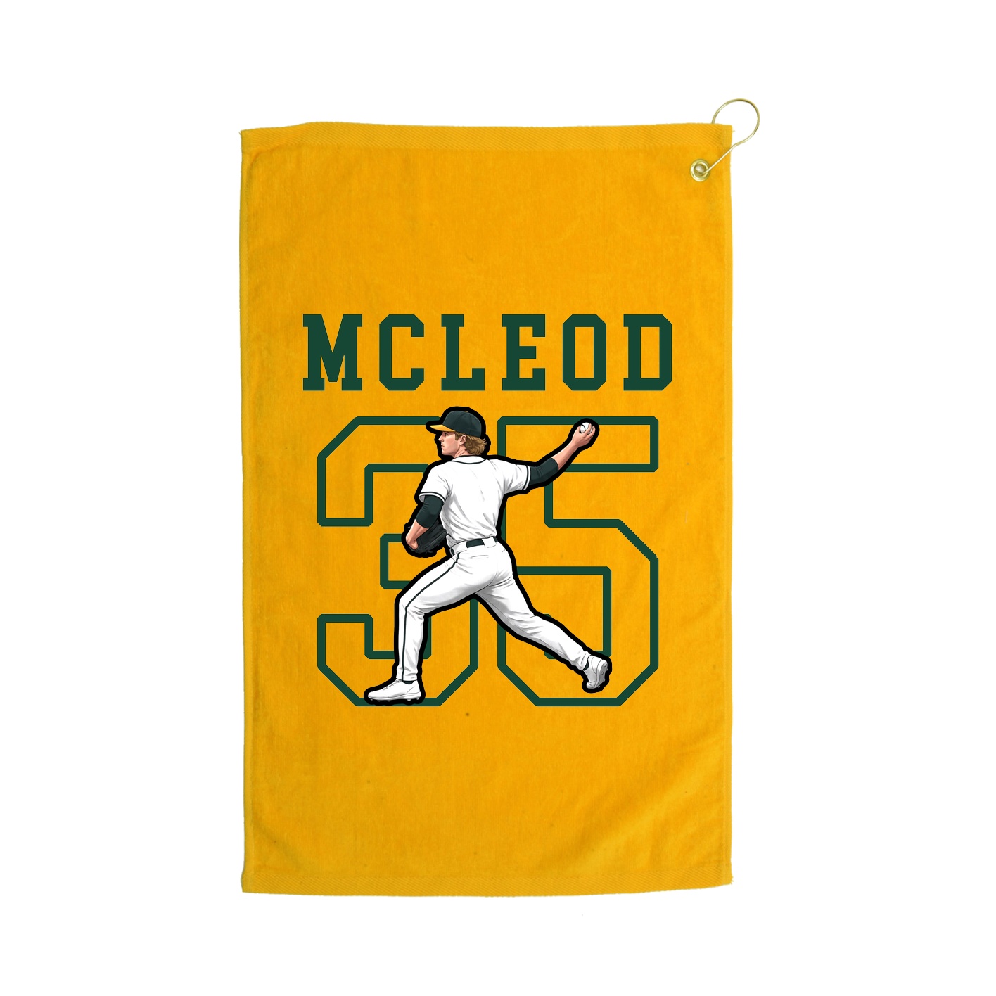 Golf Towel — Shirsey in Gold