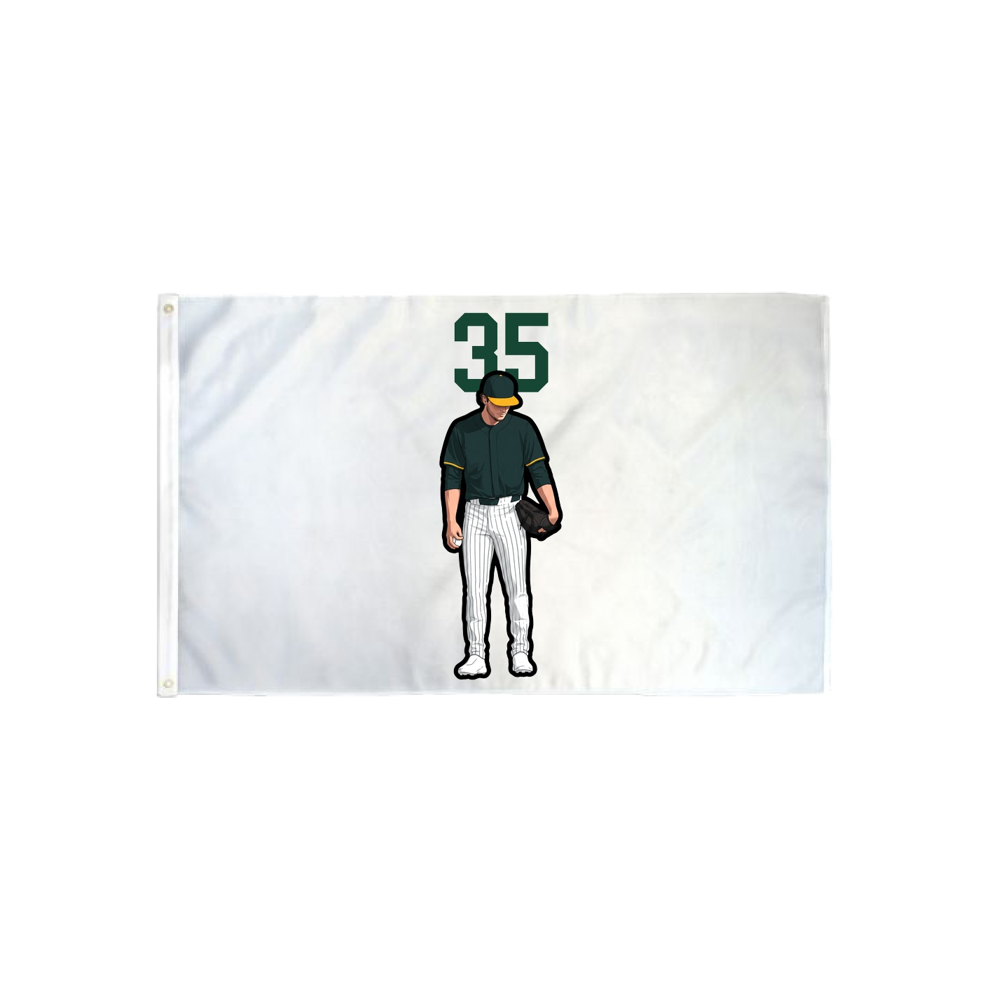 3x5 Flag — Number Top in Classic