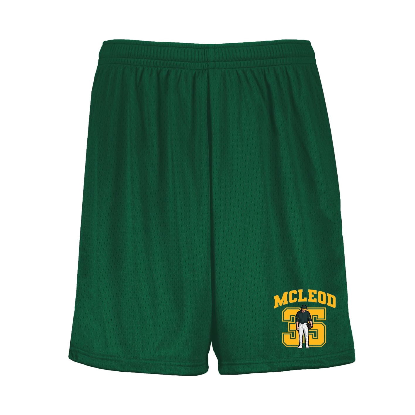 Shorts — Number in Green