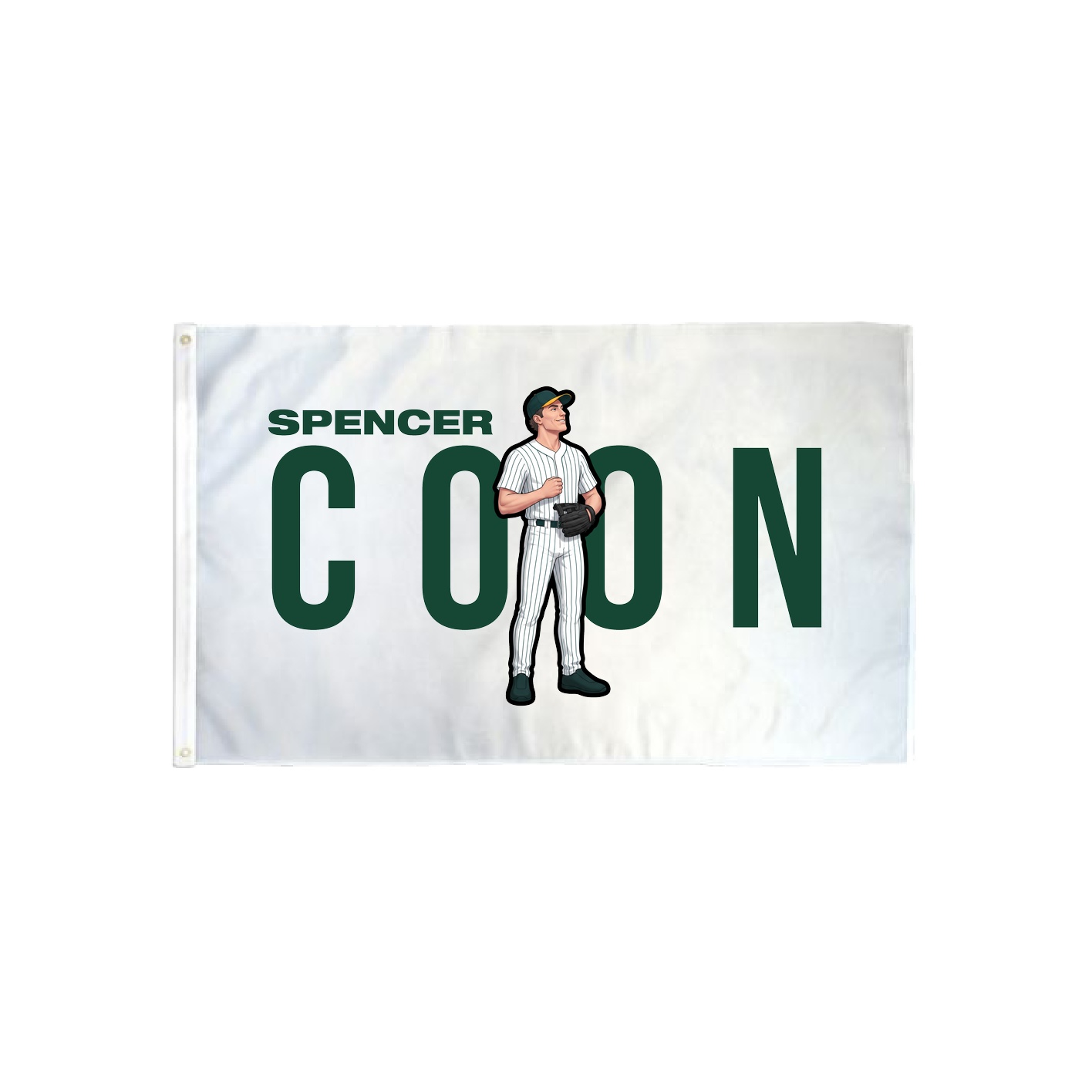 3x5 Flag — Player Name in Classic