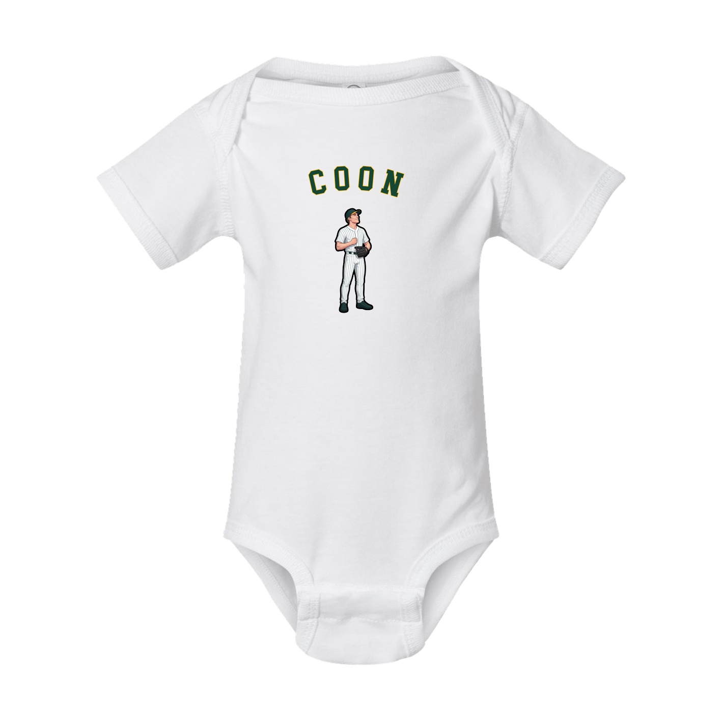 Baby Onesie — Shirsey Arch in White