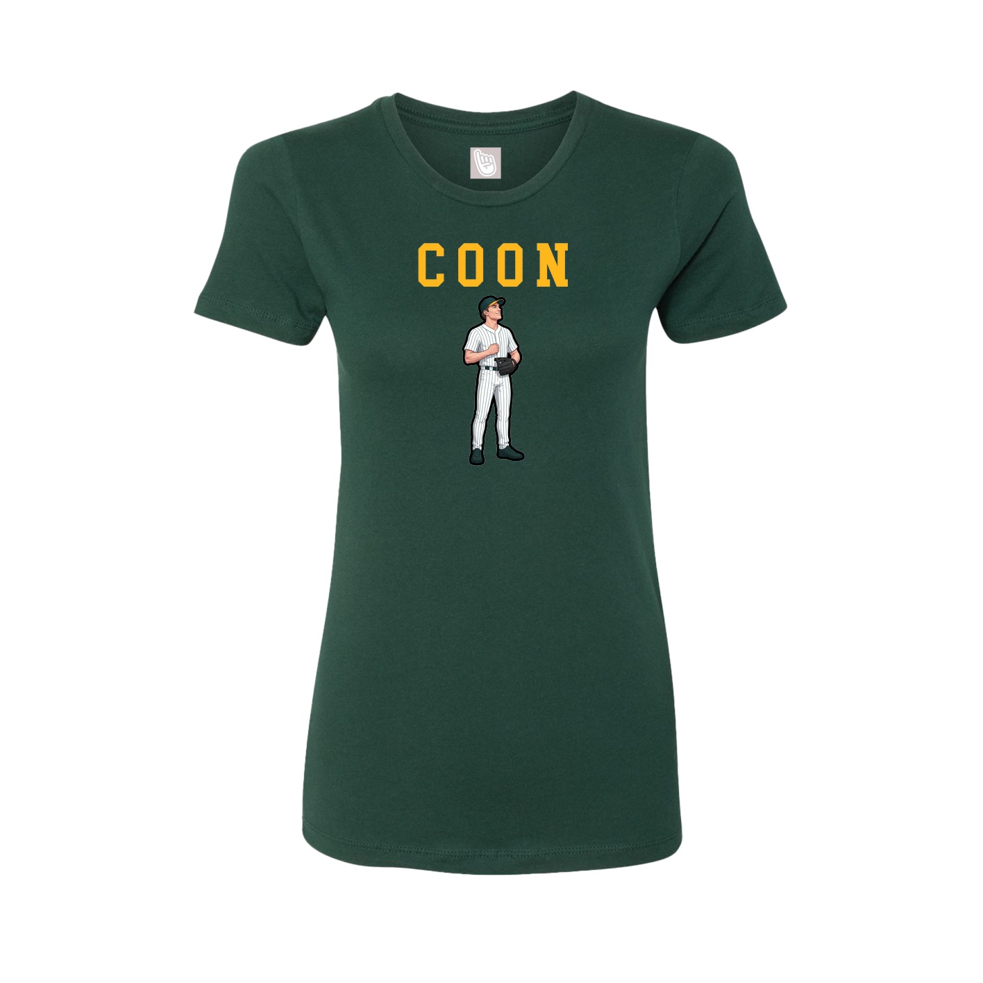 Fitted Women's Tee — Shirsey in Green