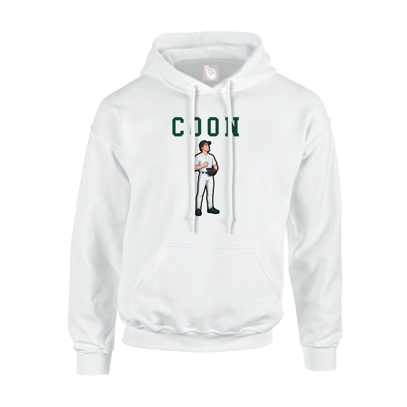 Youth Hoodie — Shirsey in White