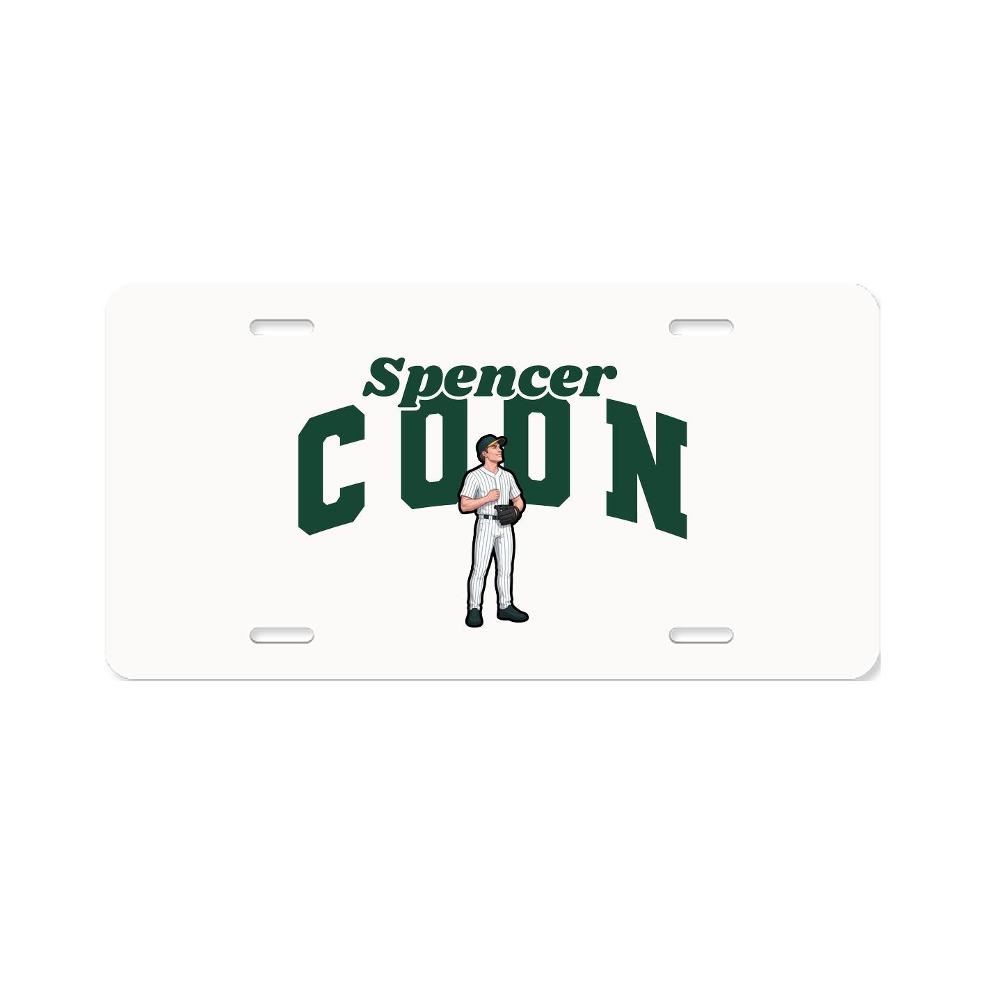 License Plate — Signature Arch in Classic