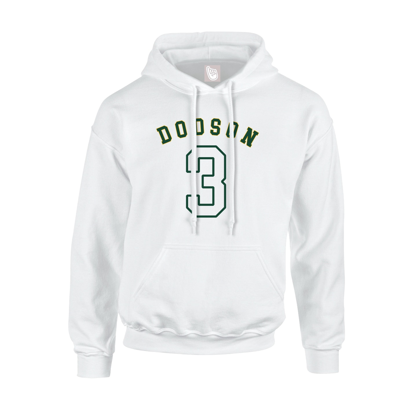 Hoodie — Shirsey Arch in White