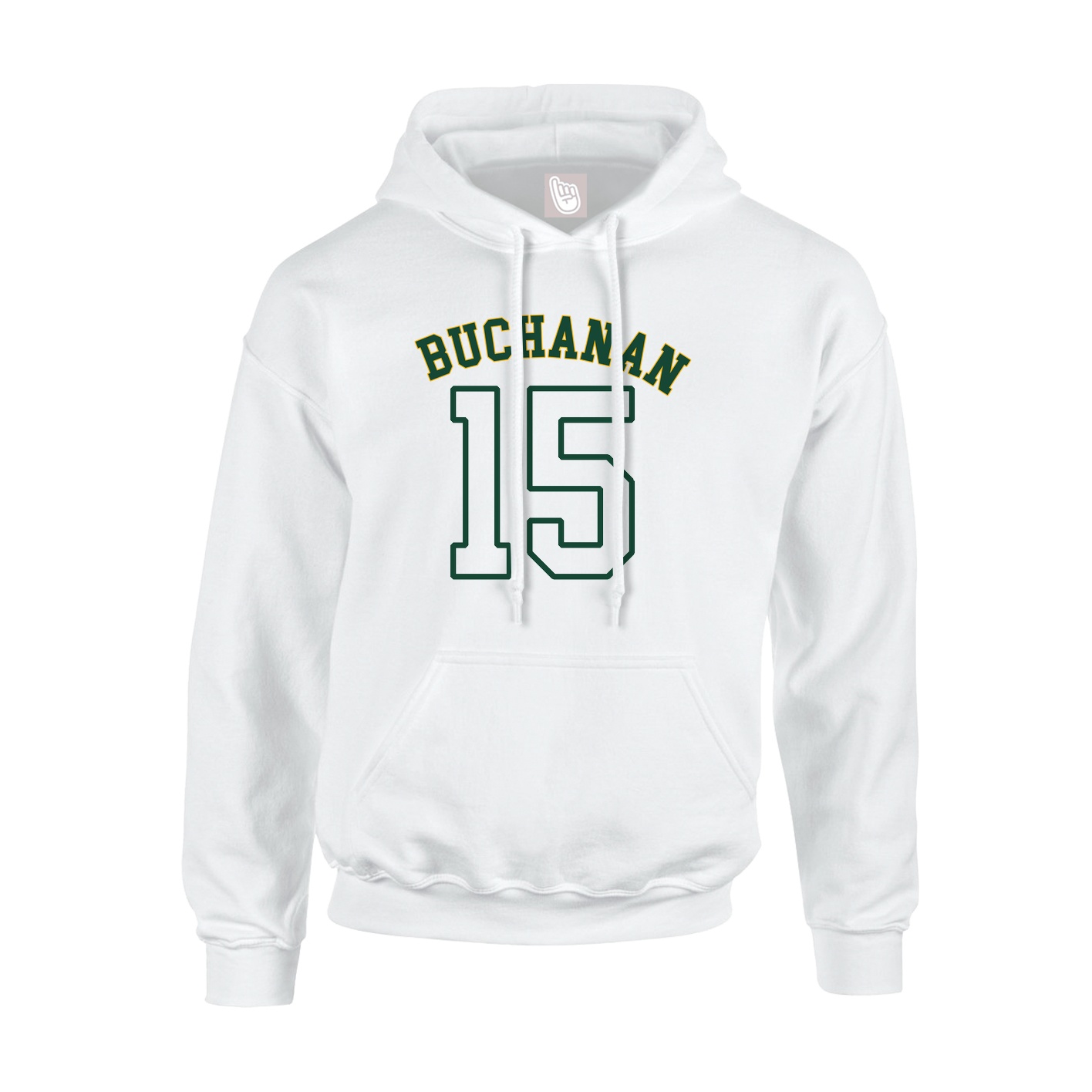 Hoodie — Shirsey Arch in White