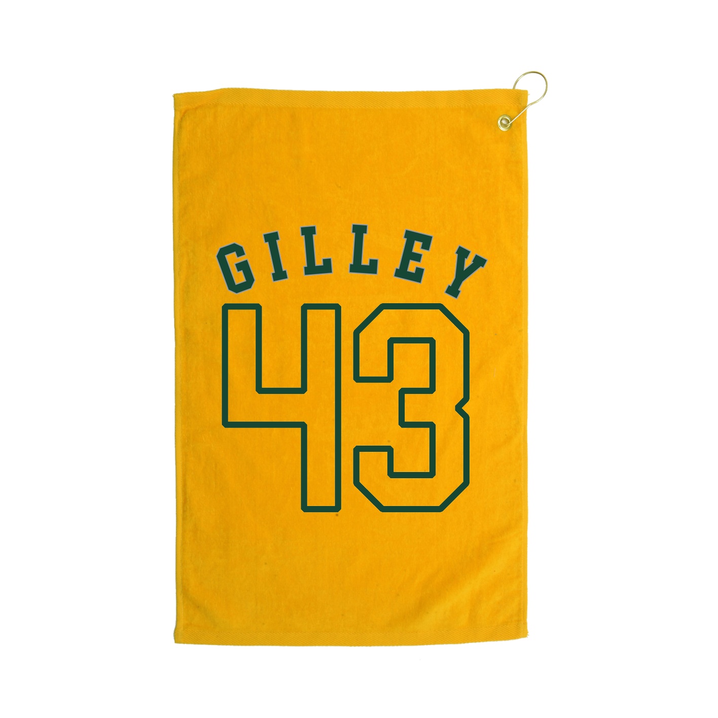 Golf Towel — Shirsey Arch in Gold