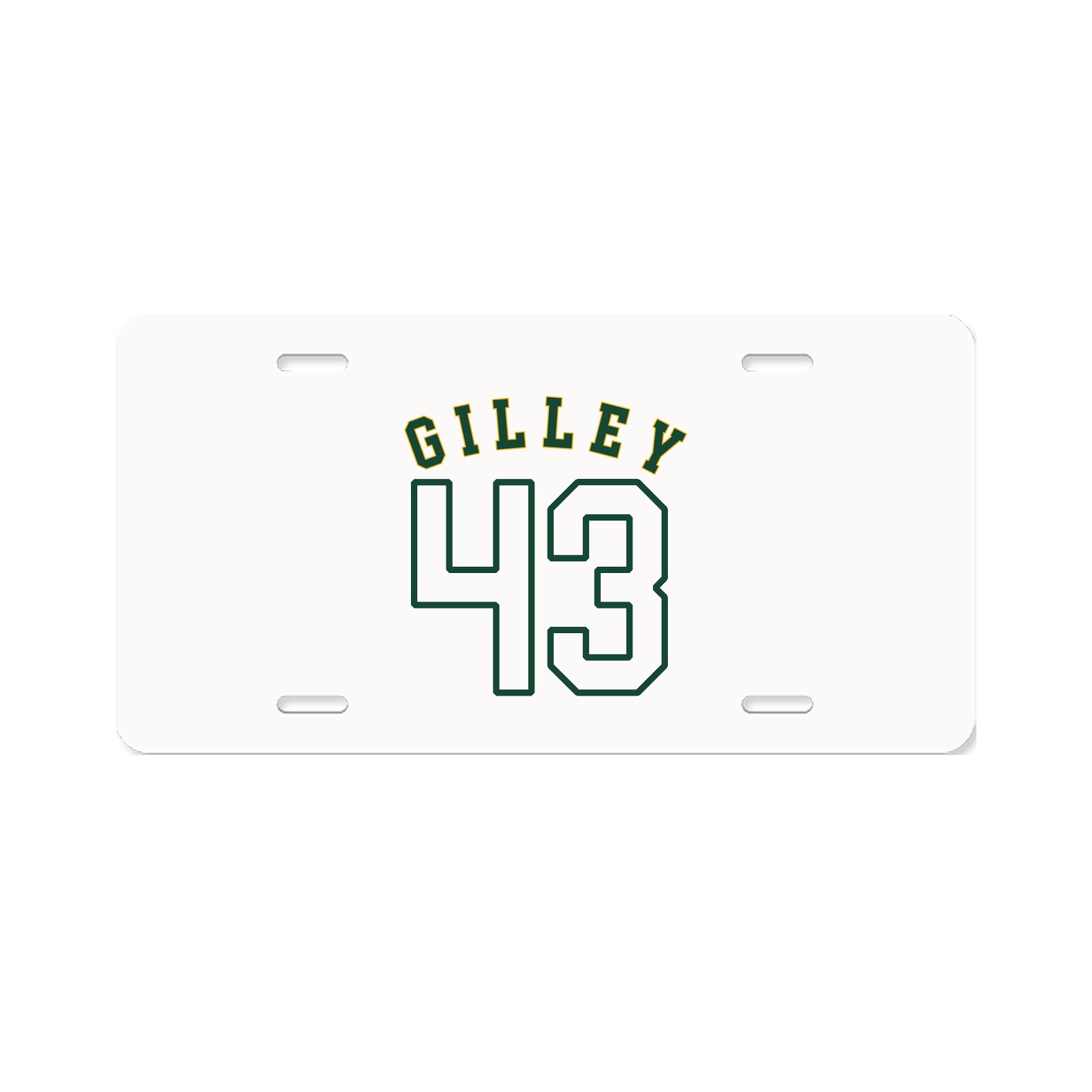 License Plate — Shirsey Arch in Classic