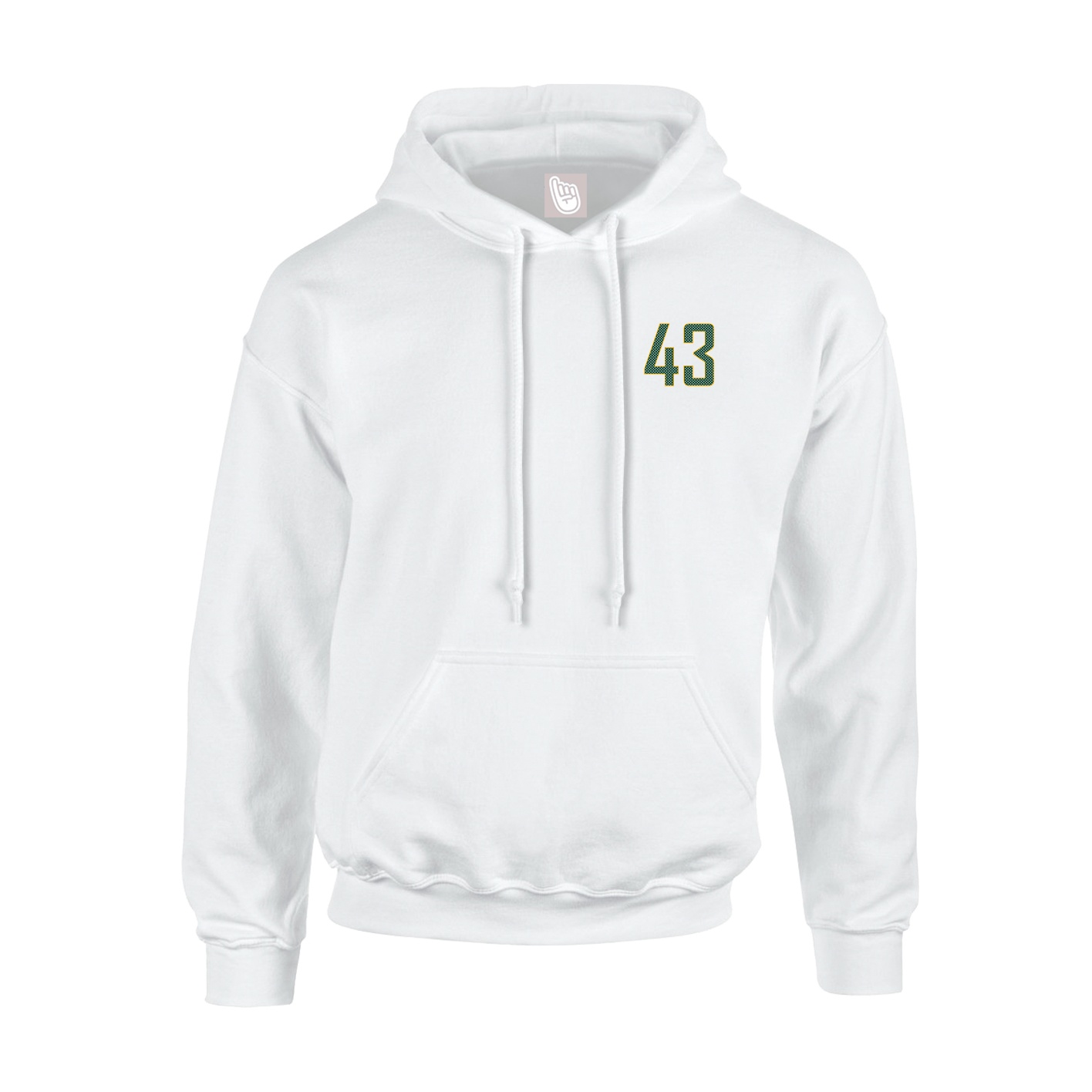 Hoodie — Front Shirsy in White